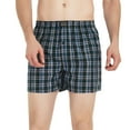 thumbnail image 3 of Onimisc Men's Boxers Underwear 100% Cotton Woven Boxers for Men Pack Boxer Shorts Assorted Colors, 6 Pack, 3 of 10