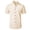 Beige, variant on Mens Dress Shirts Summer Short Sleeve Button Down Collared 4 Way Stretch Formal Work Shirts Business Casual Shirt