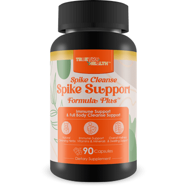 Spike Cleanse Spike Support Formula Plus - Our Best Immune Support Supplement & Full Body Cleanse Support - Immune System Support - Healthy Spike Support Supplement Immune Boost