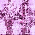 thumbnail image 1 of Ahgly Company Indoor Square Abstract Purple Modern Area Rugs, 7' Square, 1 of 4