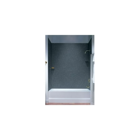 Swan Solid Surface 60 x 60 x 30 Three Panel Shower Wall
