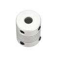 thumbnail image 4 of 6mm to 8mm Aluminum Alloy Shaft Coupling Flexible Coupler Motor Connector Joint L25xD19 2pcs, 4 of 6