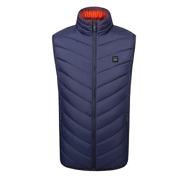 DPTALR Plus Size Heated Vest For Men And Women Dual Control 2 Heating Vest Heated Jacket Winter Heating Vest