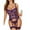 Dark Purple, variant on Avidlove Women Lingerie Set Lace Corset and Panty Sets with Garter Underwear S-XXL