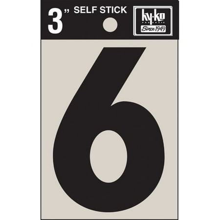 Hy-Ko Sticker House Number (Set of 10)