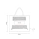 thumbnail image 5 of Paquete 20 piezas Bolsa de yute entretejido blanco 42 x 33 x 16, 5 of 5