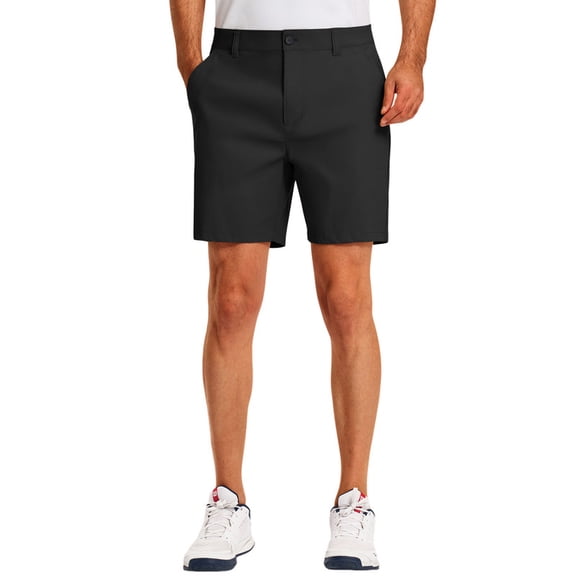 PULI Men’s Golf Shorts 5" Inseam Relaxed Fit Quick-Dry Lightweight Waterproof Casual Travel Shorts with Pockets