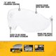 thumbnail image 2 of Visera DEWALT DPG22-SH con lente transparente antivaho para casco, 2 of 5