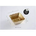 thumbnail image 3 of Pampa Bay CER-2733-G Small Square Snack Bowl in Golden Millennium, 5-inch Square, Porcelain, 3 of 7