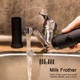 thumbnail image 4 of Coffee Astiller, Hand Aerator, Electric Whisk, Stainless Steel Blender Mixer for Latte, Matcha Kitchen Cooking Tools, 4 of 9