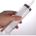 thumbnail image 5 of 2 Pack Large Syringes (150 ML), Large Plastic Garden Industrial Syringes for Scientific Labs, Measuring, Watering, Refilling, Filtration Multiple Uses,more size choice:100ML, 5 of 6