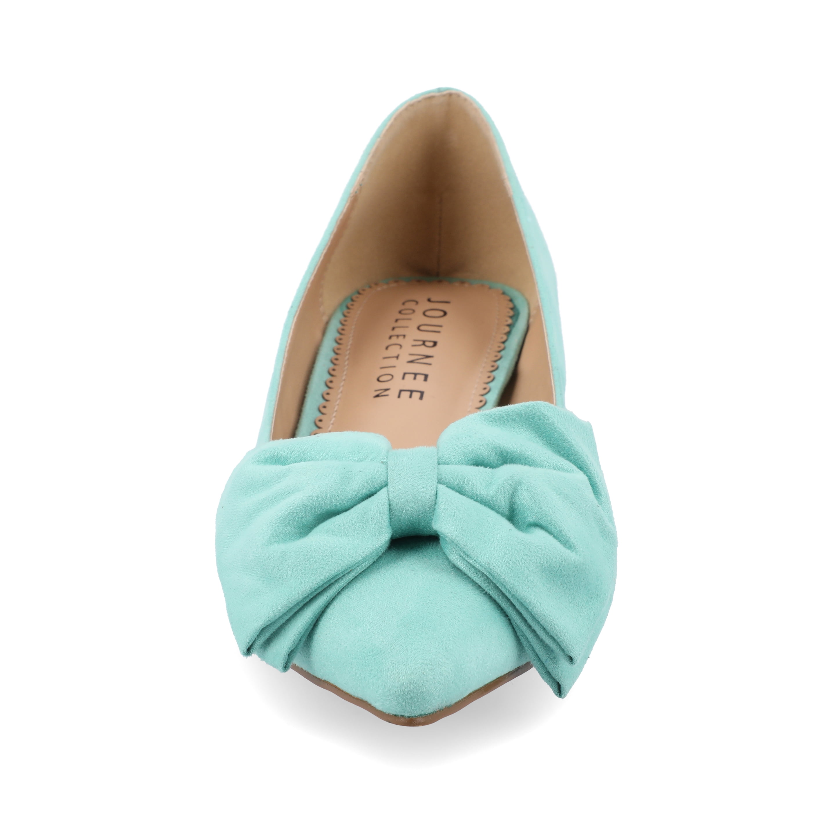 Journee Womens Orana Pointed Toe Kitten Heel Pumps, Widths Available