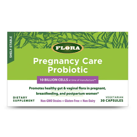 Flora Pregnancy Care Probiotic 30 capsules (Best Probiotics During Pregnancy)