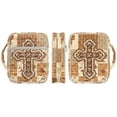 thumbnail image 6 of FOR U DESIGNS Cross Geometric Pattern Bible Cover Case Quilted Bible Carrying Case Washable Bible Organizer Cases Carrying Organizer Bag for Bible Study/Daily Use,, 6 of 7