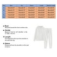 thumbnail image 4 of BLOCLOALO 2 Piece Lounge Set Long Sleeve Fleece Pullover Hoodie Sweatshirts Solid Color Hooded and Pant Sport Suit Sweatpants and Sweatshirt Set Plus Size Workout Sets Travel Outfits White S, 4 of 9