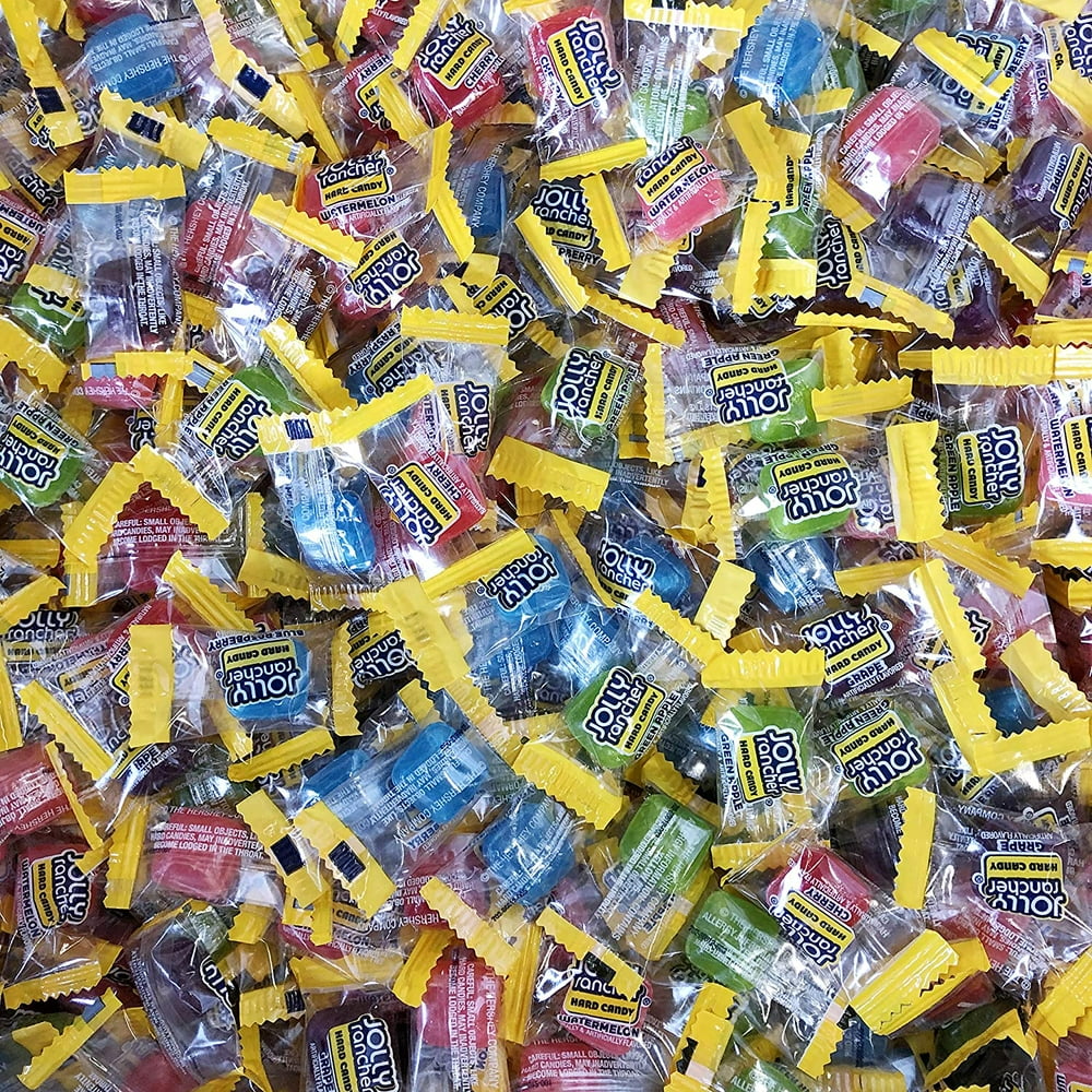 Jolly Rancher Hard Candy Assorted Flavors Blue Raspberry, Green Apple