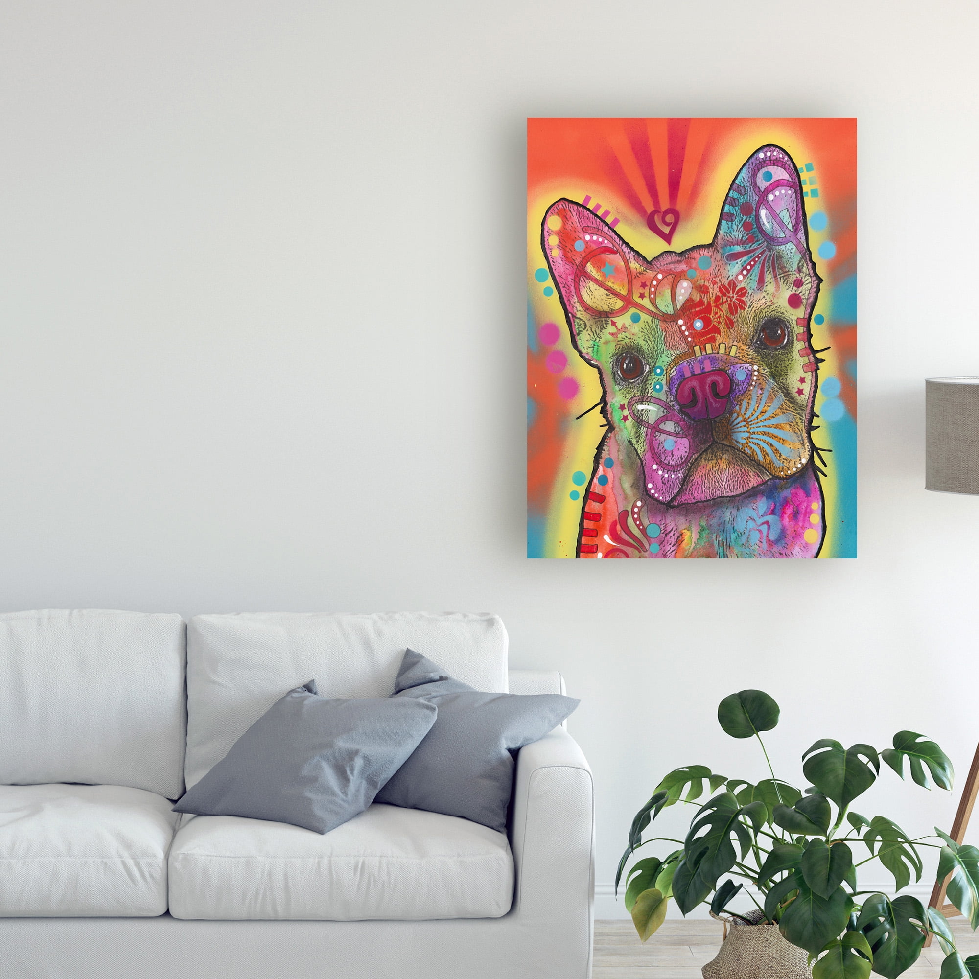 Trademark Fine Art 'Heart Talking' Canvas Art by Dean Russo