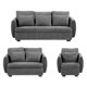 thumbnail image 1 of Sala 3-2-1 Dicasa Kuma (Sofá, Love Seat y Sillón) Gris para Sala, 1 of 13