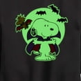 thumbnail image 3 of Peanuts - Vampire Snoopy - Toddler And Youth Crewneck Fleece Sweatshirt, 3 of 6