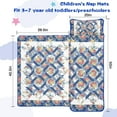 thumbnail image 5 of Pioneer Flower Floral Print Pattern Toddler Nap Mats for Kids Preschool,Sleeping Mat Bag or Kids,Toddler Sleeping Bag,Toddler Nap Mat or Daycare, 5 of 6