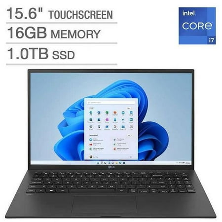 LG 15Z95P LG gram 15 15.6' Touchscreen Laptop - 11th Gen Intel Core i7-1195G7 - 1080p - Windows 11