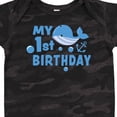 thumbnail image 4 of Inktastic Nautical My 1st Birthday with Blue Whale and Anchor Boys or Girls Baby Bodysuit, 4 of 5