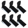thumbnail image 1 of 6 Pcs Fixations de Planche à Ski Sangles de Fixation pour Planche à Neige Accessoires de Skis Extérieurs (Noir), 1 of 8