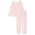 thumbnail image 5 of FOR U DESIGNS Easter Rabbit Pajamas for Women Set Pants Long Sleeve Crew Neck Tops for Women Set of 2 Size 6XL Ladies Sleepwear Comfortable Nightwear Jogger Fall, 5 of 6