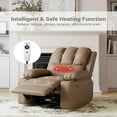 thumbnail image 3 of Danolapsi Electric Power Recliner Chair with Heat and Massage, Cup Holders, Extra Wide 27" Reclining Chair for Living Room & Nursery, 3 of 6