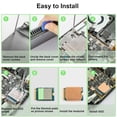 thumbnail image 2 of Solid State Drive Heat Sink, Phase Change Thermal Pad Durable Solid State Drive Heatsink Thermal Pad Cooling Thermal Paste  For Back Cover Opening Tools, 2 of 8
