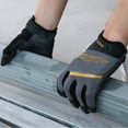 thumbnail image 4 of HANDLANDY Mens Work Gloves Cut Resistant Level 3 Safety Gloves for Working, X-Large, 4 of 7