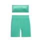 thumbnail image 1 of Conjunto de dos piezas de moda para mujer, cuello redondo, sin mangas, pantalones cortos y blusa lisa., 1 of 1