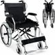 thumbnail image 1 of Silla Ruedas Aluminio Ligera Resiste 120kg 20 Pulgadas Nanofort, 1 of 10