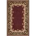 thumbnail image 2 of SAFAVIEH Naples NA701A Handmade Burgundy / Black Rug, 2 of 4