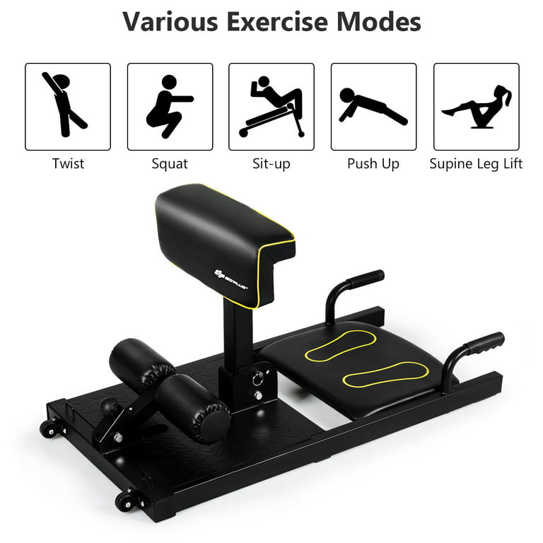 Element Fitness Sissy Squat Machine – Gronk Fitness Products