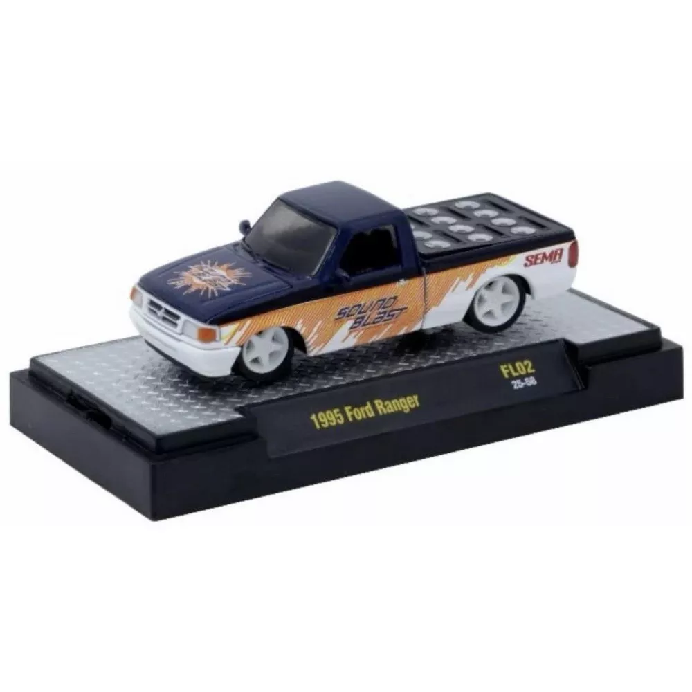 M2 Machines 1995 Ford Ranger Sound Blast SEMA Exclusive 1/1200