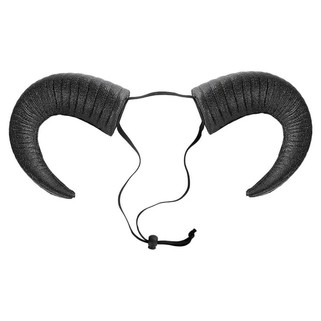 Diadema de cuerno de para Halloween, tocado gótico para Halloween, mujeres, hombres, cosplay