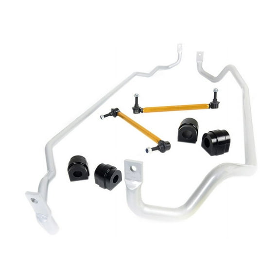 Whiteline BBK004 Front / Rear Sway Bar Kit For BMW 325I 05-11 Fits select: 2011 BMW 328 I, 2012-2013 BMW 328 I SULEV