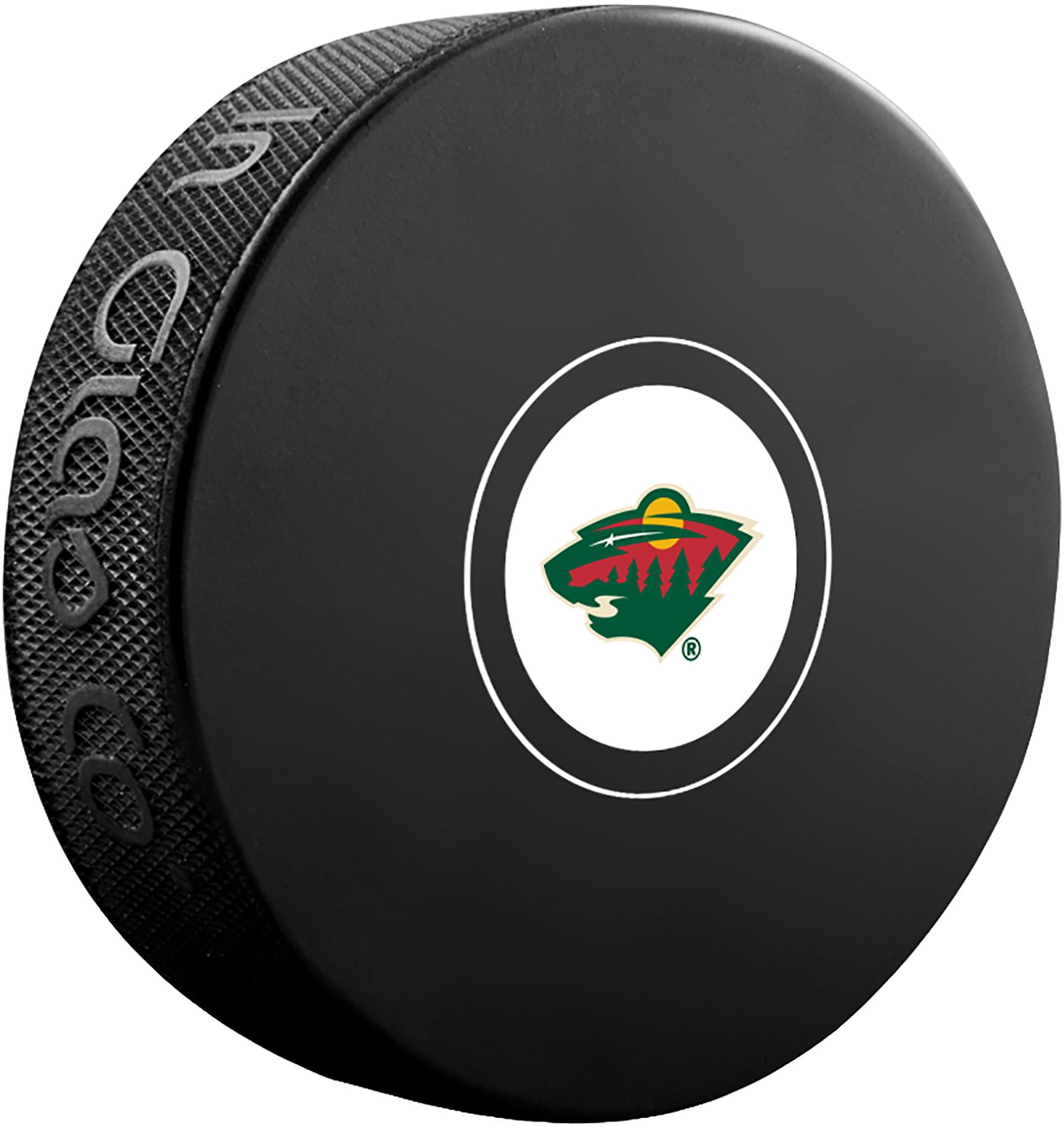 Minnesota Wild Unsigned InGlasCo Autograph Model Hockey Puck - Fanatics Authentic Certified