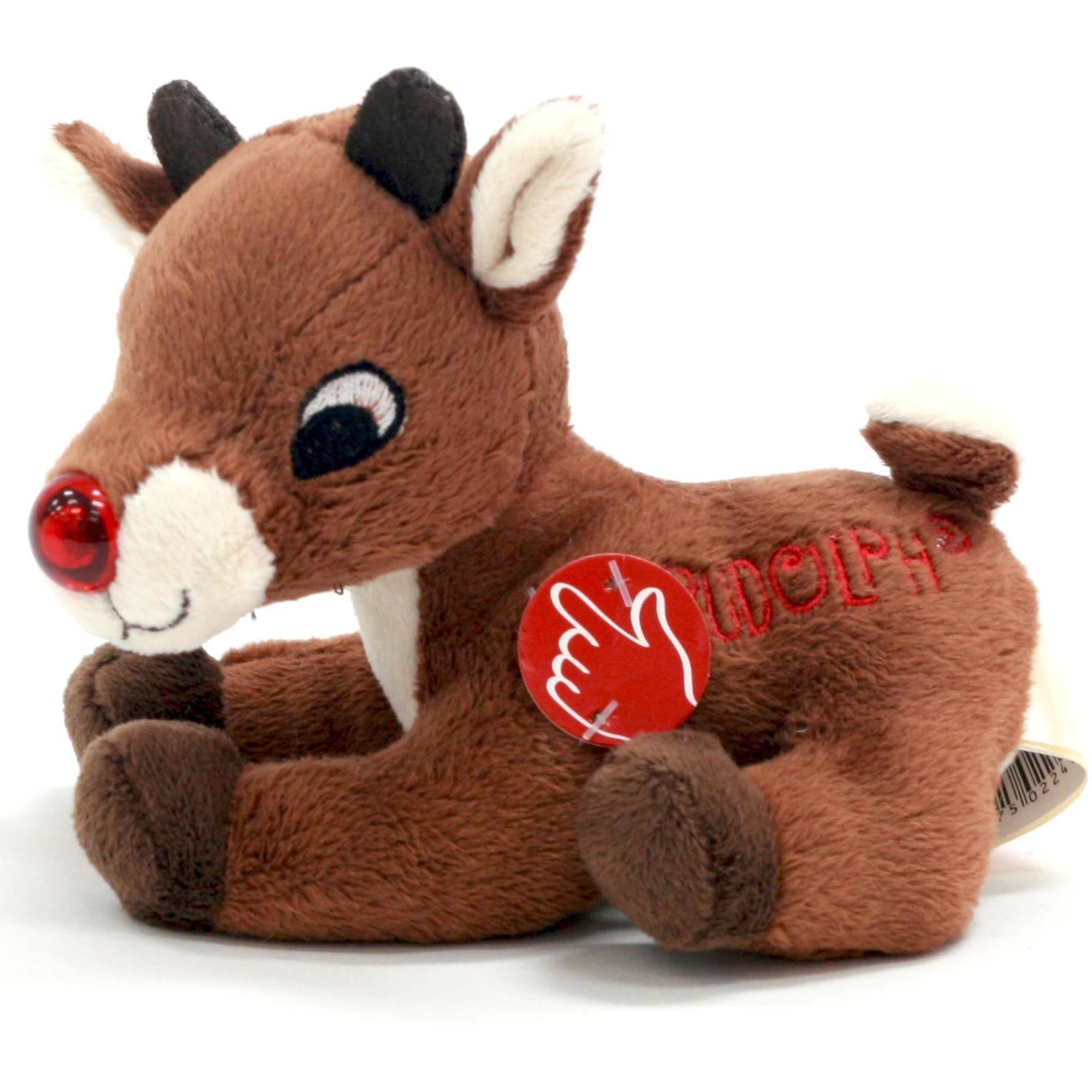 Rudolph The Red Nosed Reindeer Musical Plush 4" Bean Bag Toy Dan Dee Collectors 