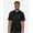 Black, variant on North End NE102 Men's Replay Recycled Pique Polo-Black-2XL