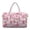 Butterfly Silhouette, variant on Sunflower Duffel Bag Wide Open Large Weekender Overnight Bags Lightweight Travel Carry on Tote Bags Sport Gym Bag for Women Mother