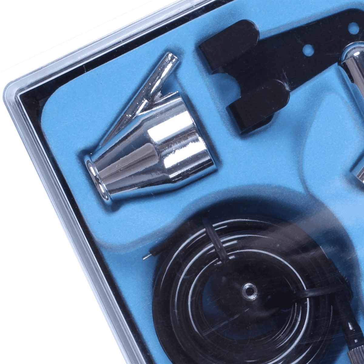 3X Siphon Feed Dual Action 0.35mm Airbrush Kit Tool with A Complete Trachea with Double Glasses