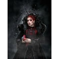 thumbnail image 2 of Babette 25x32 Gold Ornate Wood Framed with Double Matting Museum Art Print Titled - Evil Queen, 2 of 4