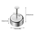 SHAOTELLME Adjustable Stainless Steel Hamburger Patty Maker,Perfect for