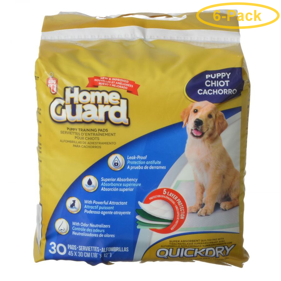 DogIt Home Guard Puppy Training Pads Small 30 Pack (18 x 12) Pack