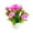 512_Pink, variant on Fake Flower Bouquet Potted Lifelike Artificial Plastic Simulation Flowers Pot For Home Flowers For Indoor Outdoor Wedding Bridal Bouquet Home Garden Diy Wreath Table Arrangement,Pink Household Imitat