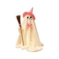 thumbnail image 2 of Plush Halloween Ghost Decorations,Light Up LED Standing Ghost Halloween Decor,Cute Ghost Halloween Ornament for Indoor Outdoor Front Door Porch Yard Garden Home Party Decor(A), 2 of 9