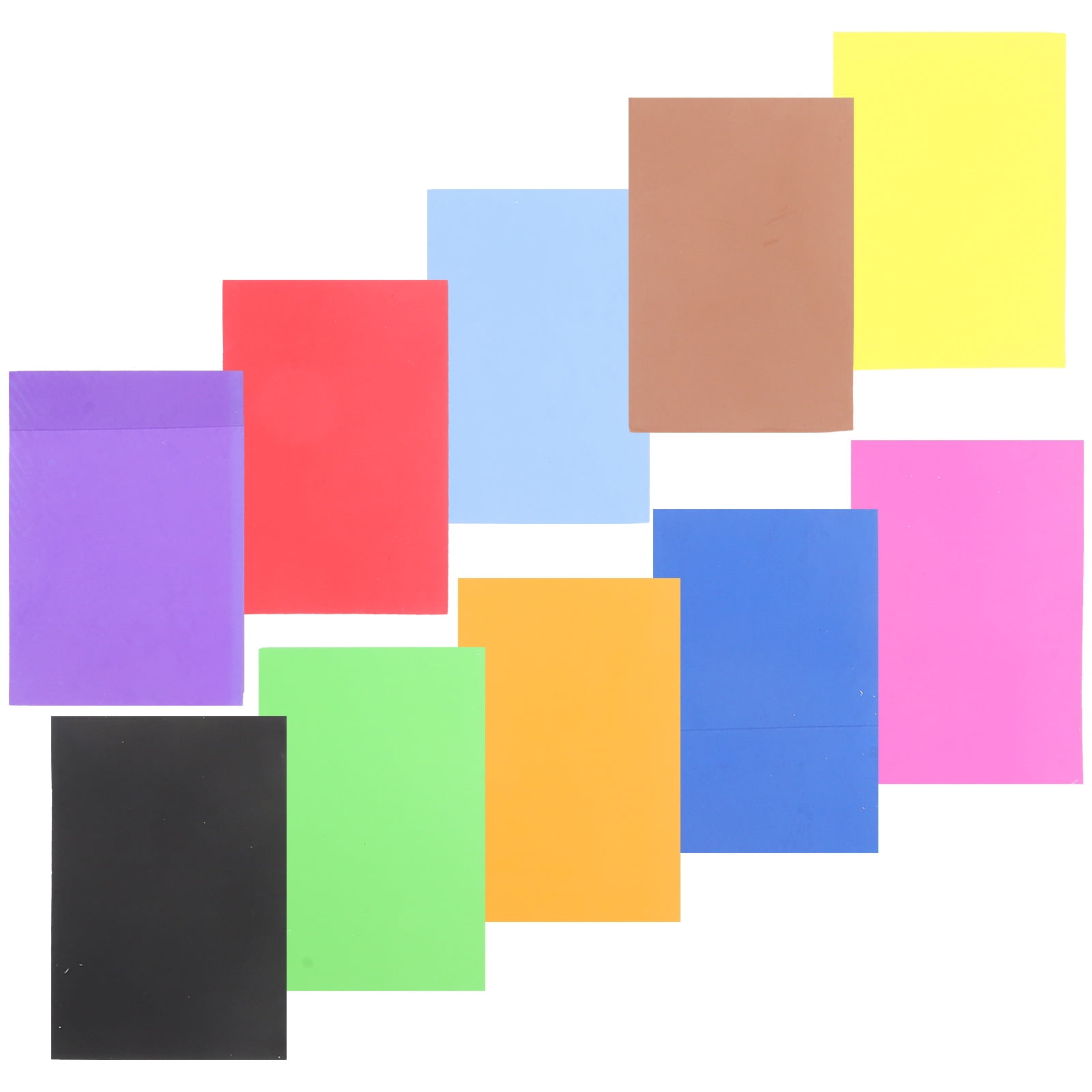 Morcheiong Lot de 60 feuilles de papier de soie en 30 couleurs arc-en