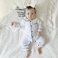 thumbnail image 5 of Baby Cotton Bodysuits Baby Girls Long-Sleeve Bodysuit Girl Sleeper Boy Clothes 12-18 Months Baby Girl Pajamas, 5 of 9